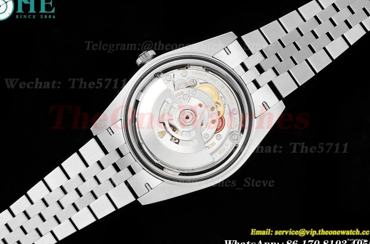 Jubilee 41mm Black SS 126334 Flt SS VR3235 904L King Dial Datejust 0119